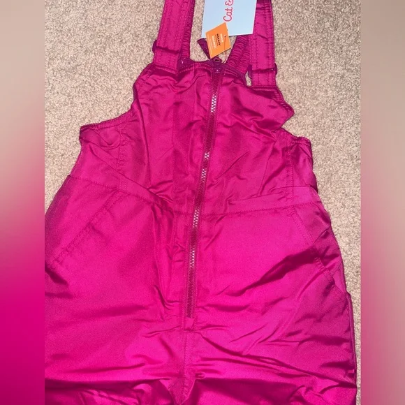 Cat & Jack Girls Snow Bibs - Picture 2 of 9